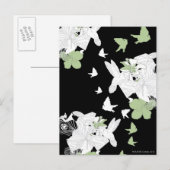 Supergirl Birds and Feathers ポストカード (正面/裏面)