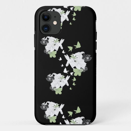 Supergirl Birds and Feathers Case-Mate iPhoneケース (裏面)