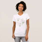 Supergirl Birds and Feathers Tシャツ (正面フル)