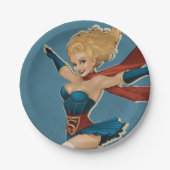Supergirl Bombshell ペーパープレート (正面)