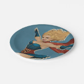 Supergirl Bombshell ペーパープレート (アングル)