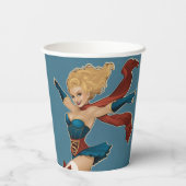Supergirl Bombshell 紙コップ (裏面)