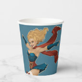 Supergirl Bombshell 紙コップ (正面)