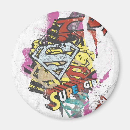 Supergirl Comic Capers 4 マグネット (正面)