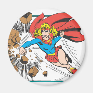 Supergirl Destroys Boulder マグネット