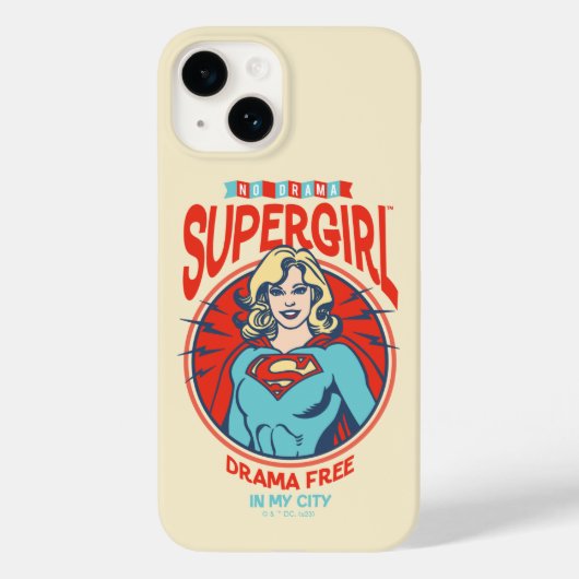 Supergirl Drama Free In My City Case-Mate iPhoneケース (裏面)