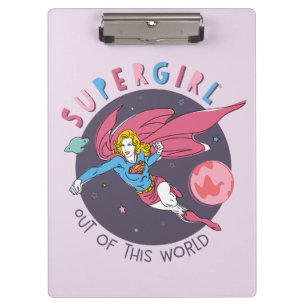 Supergirl Flying Upwards Illustration クリップボード