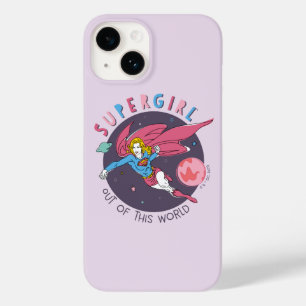 Supergirl Flying Upwards Illustration Case-Mate iPhone 14ケース
