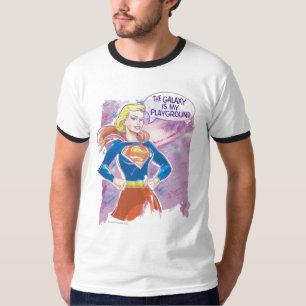 Supergirl Galaxy Tシャツ