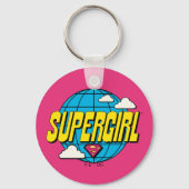 Supergirl Global Pop Graphic キーホルダー (正面)
