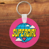 Supergirl Global Pop Graphic キーホルダー (正面)