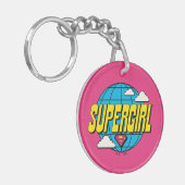 Supergirl Global Pop Graphic キーホルダー (正面左)
