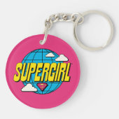 Supergirl Global Pop Graphic キーホルダー (裏面)