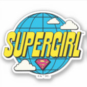 Supergirl Global Pop Graphic シール (正面)