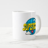 Supergirl Global Pop Graphic ジャンボコーヒーマグカップ (正面右)