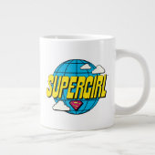 Supergirl Global Pop Graphic ジャンボコーヒーマグカップ (右)