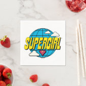 Supergirl Global Pop Graphic スタンダードカクテルナプキン (インサイチュ)