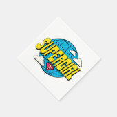 Supergirl Global Pop Graphic スタンダードカクテルナプキン (角)