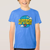 Supergirl Global Pop Graphic トライブレンドＴシャツ (正面)