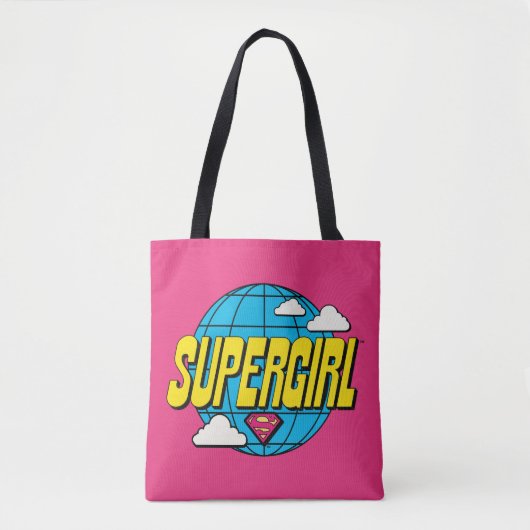 Supergirl Global Pop Graphic トートバッグ (正面)