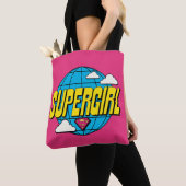 Supergirl Global Pop Graphic トートバッグ (クローズアップ)
