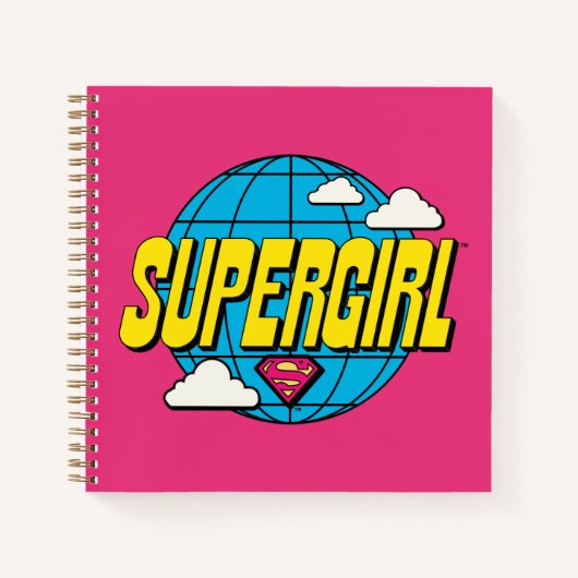 Supergirl Global Pop Graphic ノートブック (正面)