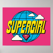Supergirl Global Pop Graphic ポスター (正面)