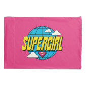 Supergirl Global Pop Graphic 枕カバー (裏面)