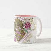 Supergirl Golden Cat 4 ツートーンマグカップ (正面右)