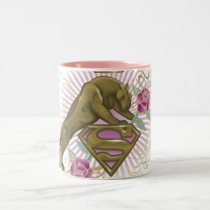Supergirl Golden Cat 4 ツートーンマグカップ