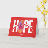 Supergirl Hope カード (黄色い花)