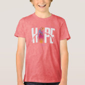 Supergirl Hope トライブレンドTシャツ (正面)