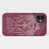 Supergirl Jewel Logo Case-Mate iPhoneケース (裏面(横))