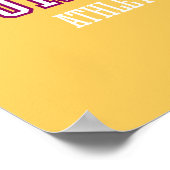 Supergirl Metropolis University Athletics Dept. ポスター (角)