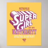 Supergirl Metropolis University Athletics Dept. ポスター (正面)