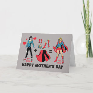 Supergirl My Mom = My Hero カード