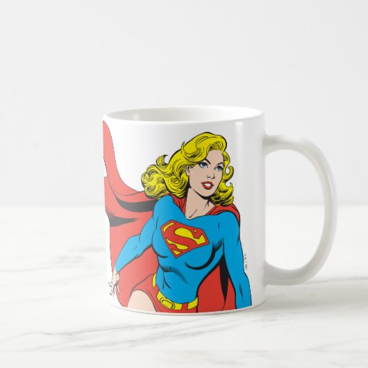 Supergirl on the Move コーヒーマグカップ (右)