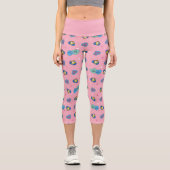 Supergirl Out of This World Retro Graphic カプリレギンス (正面)