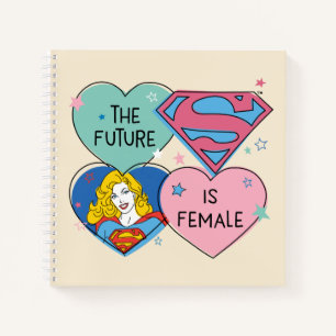 Supergirl Out of This World Retro Graphic ノートブック