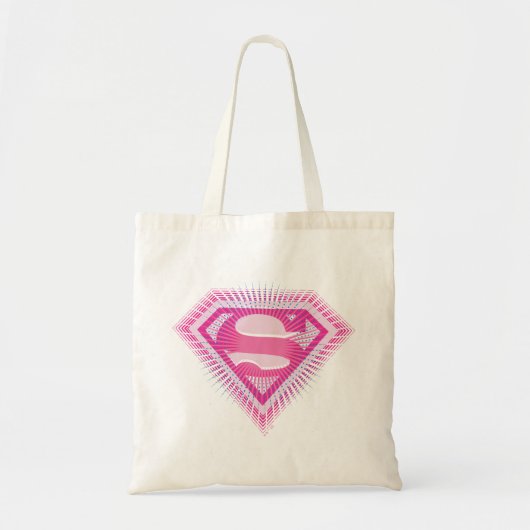 Supergirl Pink Logo トートバッグ (正面)