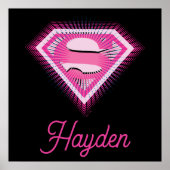 Supergirl Pink Logo ポスター (正面)