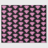 Supergirl Pink Logo ラッピングペーパー (フラット)
