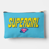 Supergirl Pop Logo アクセサリーポーチ (裏面)