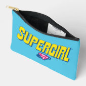 Supergirl Pop Logo アクセサリーポーチ (見開き)