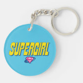Supergirl Pop Logo キーホルダー (裏面)