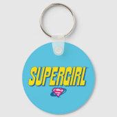 Supergirl Pop Logo キーホルダー (裏面)