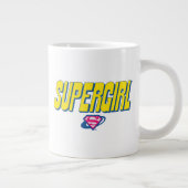 Supergirl Pop Logo ジャンボコーヒーマグカップ (右)