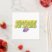 Supergirl Pop Logo スタンダードカクテルナプキン (インサイチュ)