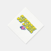 Supergirl Pop Logo スタンダードカクテルナプキン (角)