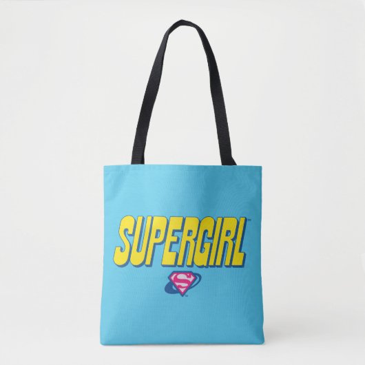 Supergirl Pop Logo トートバッグ (正面)